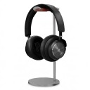 Stativ til hovedtelefoner i aluminium Læderunderlag Højde 27 cm Skridsikker base Til gaming- og kontorbord 6