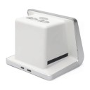 Negativ- og dias scanner 14 MPx med 5 tommers LCD-skærm 16 GB hukommelse Film 135 126 110 og Super 8 Hvid til digitalisering af fotografier 5