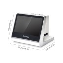 Negativ- og dias scanner 14 MPx med 5 tommers LCD-skærm 16 GB hukommelse Film 135 126 110 og Super 8 Hvid til digitalisering af fotografier 8