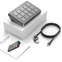 Ovládací panel FIFINE AmpliGame D6 15 LCD makro tlačidiel RGB podsvietenie Kábel USB-C Pre streamovanie OBS Twitch aj YouTube 6