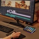 Ovládací panel FIFINE AmpliGame D6 15 LCD makro tlačidiel RGB podsvietenie Kábel USB-C Pre streamovanie OBS Twitch aj YouTube 8