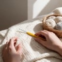 Hæklenål 2,5 mm Med flad plads til tommelfinger og blødt håndtag Gul Til bomulds garn Dugen og amigurumi legetøj 6