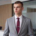 Dohányzó spona a dymka formájában Fém nyakkendőcsipesz díszített dymka fejjel Fényes felület Férfi kiegészítő öltönyhöz és inghez 5