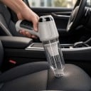 Bezdrôtový vysávač do auta 2v1 Vysávanie i fúkanie 15000 Pa 120 W 4000 mAh 6 nadstavcov USB nabíjanie Ručný vysávač pre auto a domácnosť 5
