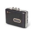 Přenosný kazetový přehrávač s převodem do MP3 přes USB-C 117 x 88 x 33 mm Se sluchátky Jack 3,5 mm Digitalizace kazet 3