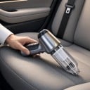 Bezdrôtový vysávač do auta 2v1 Bezkartáčový motor 95000 Pa 120 W 4000 mAh 2 náhradné filtre 6 nadstavcov Strieborný Ručný vysávač 3