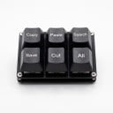 Programovatelná makro klávesnice 6 kláves Copy Paste Search Save Cut All USB-C Mechanická mini klávesnice pro kancelář 3