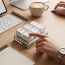 Programovatelná makro klávesnice 6 kláves Copy Paste Search Save Cut All USB-C Mechanická mini klávesnice pro kancelář 6