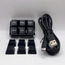 Programovatelná makro klávesnice 6 kláves Copy Paste Search Save Cut All USB-C Mechanická mini klávesnice pro kancelář 7