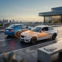 Dashcam für Auto AZDOME M200 2K Wi-Fi und GPS Winkel 150° Drehbar um 360° Nachtsicht G-Sensor Parkmodus Sprachsteuerung Schwarz 4
