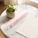 Glas Dip Pen mini 13,5 cm Kurzer Stift aus Borosilikatglas mit gerillter Spitze Für Kalligrafie und Zeichnen 3