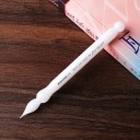 Glas Dip Pen mini 13,5 cm Kurzer Stift aus Borosilikatglas mit gerillter Spitze Für Kalligrafie und Zeichnen 5