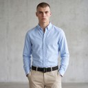 Plátený opasek s dvojitou D prackou 120 x 3,8 cm Taktický textilný pás s kovovými krúžkami Unisex k džínsom aj nohaviciam 3