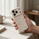 Silikonové pouzdro na iPhone 18 Pro Max Leopardí vzor Nárazuvzdorný kryt Ochrana proti poškrábání Tlačítko fotoaparátu 15