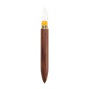 Glas Dip Pen mit austauschbarer Spitze 12,5 cm Holzgriff und Messingkappe Für Kalligraphie, Schreiben und Zeichnen 7