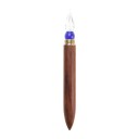 Glas Dip Pen mit austauschbarer Spitze 12,5 cm Holzgriff und Messingkappe Für Kalligraphie, Schreiben und Zeichnen 15