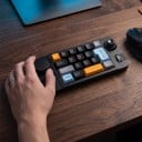Programovatelná makro klávesnice 19 kláves s joystickem Otočný ovladač hlasitosti RGB podsvícení Hot swap pro PC a Mac 3