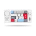Programovatelná makro klávesnice 19 kláves s joystickem Otočný ovladač hlasitosti RGB podsvícení Hot swap pro PC a Mac 7