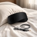 Drátová sluchátka v čelence na spaní Jack 3,5 mm Kabel 1,5 m Vyjímatelné reproduktory Prodyšná látka Pro běh a cestování 4