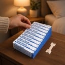 Nosní náplasti proti chrápání 300 ks Velikost S délka 5,5 cm Jednotlivě balené Prodyšné Pro snadnější dýchání nosem ve spánku 4