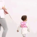Kindergeschirr mit Flügeln 2in1 Spiralkabel 1,5 m mit Handgelenkband und Leine 150 cm Für Spaziergänge und Einkäufe 6
