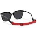 Sportsnor til briller mod tab Justerbar 21 til 32 cm Elastisk rem med silikoneender Til sport 10