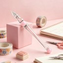 Glas Dip Pen MAJOHN Lamp 16,3 cm Handgefertigtes Glas mit bunten Perlen In Geschenkbox Für Kalligrafie 2