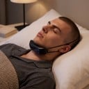Chytrý EMS stimulátor proti chrápání Automatická detekce chrápání Nastavitelná intenzita pulzů Nabíjení přes USB Černý na spaní 2