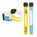 Identifikationsarmbänder für Kinder 8 Stück 19,2 x 2,15 cm mit Feld für telefonischen Kontakt Wiederverwendbar Für Ausflüge, Veranstaltungen 4