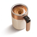 Automatischer Mischbecher 8,7 x 7 x 14 cm für 400 ml mit Temperaturanzeige am Griff und Schiebedeckel mit USB-C-Ladung 2