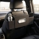 Organizér na opěradlo auta s boxem na kapesníky 32,5 x 11,5 x 8,5 cm ABS Držák na pití a telefon Háčky na tašky Do auta 3