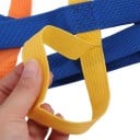 Führungsseil für Kinder mit 12 bunten Griffen 325 cm Nylon Sicherheitsseil für Kindergärten und Gruppen-Ausflüge Für 12 Kinder und 2 Erwachsene 4