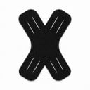 Kineziologický tejp předstřižený ve tvaru X 10 ks Bavlněné elastické pásky 10,5 x 7,5 cm Na koleno rameno a loket 7