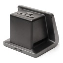 Negativ- og diascanner 24 MPx med 5 tommers LCD-skærm 16 GB hukommelse Film 135 126 110 og Super 8 Grå til digitalisering af fotografier 4