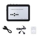 Ezcap 231 Cassette Player with MP3 Conversion to USB Flash Drive Without Computer Automatic Reverse 113 x 82 x 32 mm Black and Silver 8