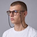 Sæt med 12 brillesnore 60 cm Nylonvævede snore med gummiholdere Mod tab Til briller med styrke og solbriller 5