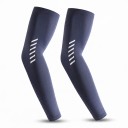Cooling Compression Arm Sleeves 1 Pair UV Protection UPF 50+ Breathable Elastic Polyester For Cycling Running Fishing and Driving 4