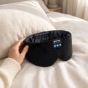 Maska na spaní s Bluetooth 5.2 sluchátky a mikrofonem Tvarovaný střih Výdrž přes 10 h Nabíjení USB-C Na spánek i cesty 3