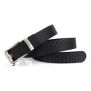 Cinto táctico 120 x 3,4 cm com fivela metálica automática em acabamento prateado Cinto de nylon Para outdoor e trabalho 3