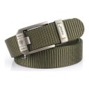 Cinto táctico 120 x 3,4 cm com fivela metálica automática em acabamento prateado Cinto de nylon Para outdoor e trabalho 6