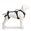 Støtteharness til hunde med to håndtag til løft og transport Størrelse XL Hals 59,2-73,6 cm Bryst 76,7-96 cm Refleksionselementer Sort 5