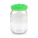 Fermenteringslåg 86 mm med ventil Plastisk skruelåg til konserveringsglas med bred åbning Grøn Til fermentering af kål og agurker 3