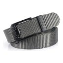 Cinto Táctico 120 x 3,4 cm com fivela metálica automática em preto Cinto de nylon Para atividades ao ar livre e trabalho 5
