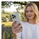 Pouzdro na iPhone 18 Pro Průhledný matný kryt Motiv lučních květin Měkký rám z TPU Tvrdý zadní panel Ochrana proti nárazům 5