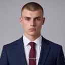 Nyakkendőcsipesz lánccal 6 x 0,5 cm Fém nyakkendőcsipesz matt felülettel és fényes véggel Ezüst Férfi kiegészítő öltönyhöz 2