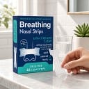 Nosní náplasti proti chrápání 44 ks Extra silné Průhledné Univerzální velikost Pro snadnější dýchání nosem ve spánku i při sportu 3