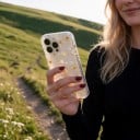 Pouzdro na iPhone 18 Pro Průhledný matný kryt Motiv barevných kvítků Měkký rám z TPU Tvrdý zadní panel Ochrana proti nárazům 3