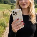 Pouzdro na iPhone 18 Pro Průhledný matný kryt Motiv barevných kvítků Měkký rám z TPU Tvrdý zadní panel Ochrana proti nárazům 4