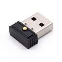 Mus Simulering Mouse Jiggler 5 stk USB-A Mini 18,5 x 14 x 6 mm med knap og 3 tilstande Uden drivere Sort mod computerens dvale 4