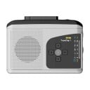 Ezcap234 Cassette Player Conversion of Cassettes to MP3 on Micro SD Card AM/FM Radio and Speaker 122 x 91 x 39 mm Grey Digitisation of Cassettes 4